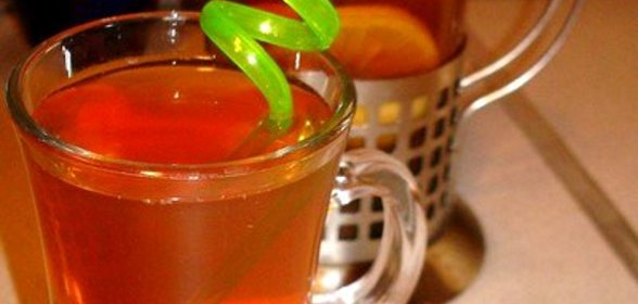 Персиковый чай с лимоном