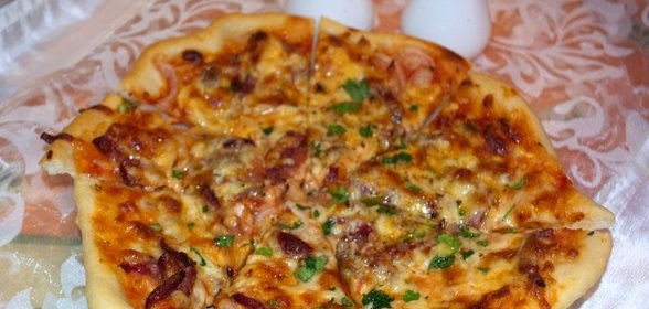 Пицца с индейкой