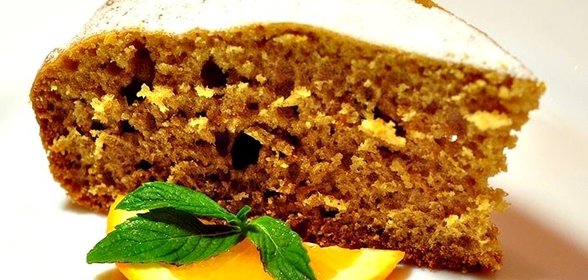 Апельсиновый кекс в мультиварке