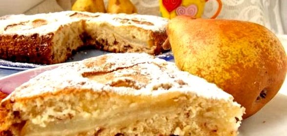 Грушевый пирог по-итальянски