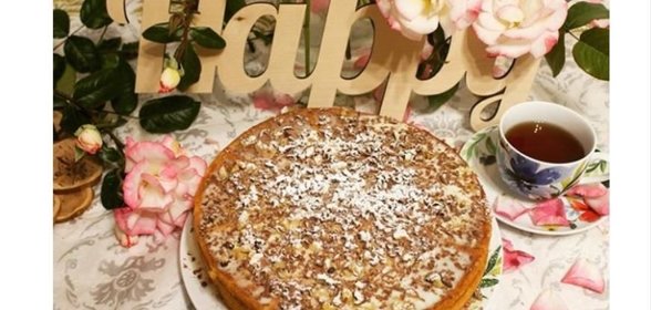 Шарлотка-торт