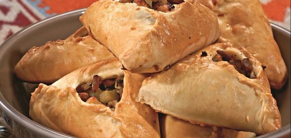 Пирожки со свининой и картофелем