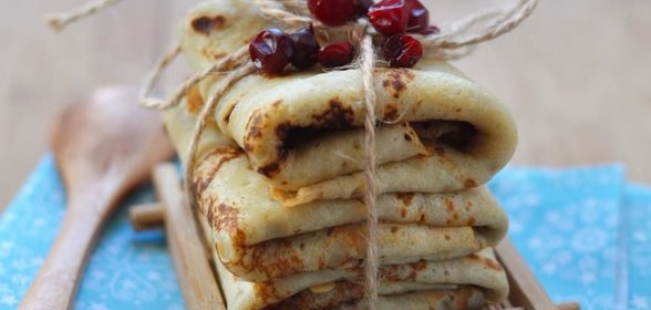 Нежные блинчики из детского творожка