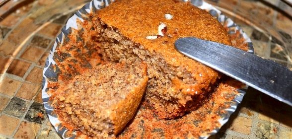 Безглютеновые орехово-банановые кексы