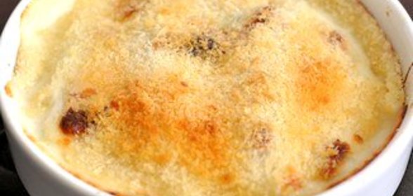 Теплый спред из артишоков с пармезаном