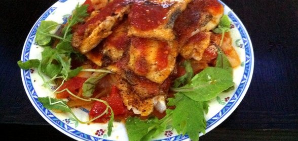 Камбала по‑гречески