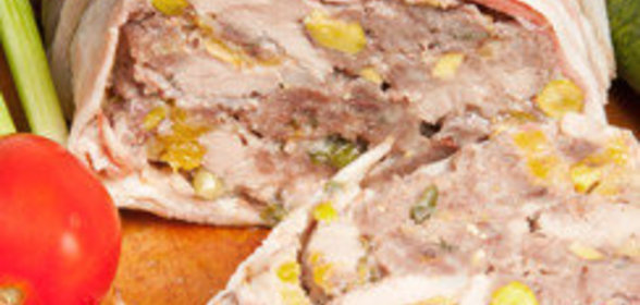 Террин из свинины и курицы от максима копылова