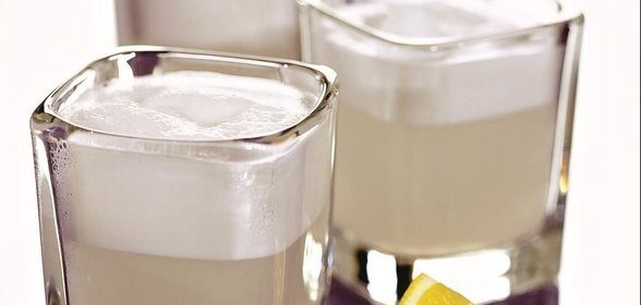 Лимонный сорбет с водкой