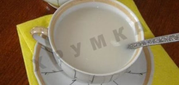 Чай с молоком