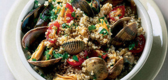 Салат с морепродуктами