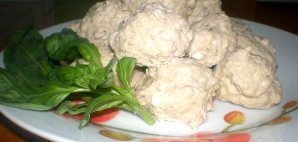 Рыбные тефтели на пару