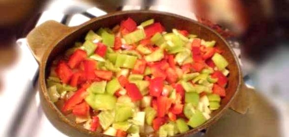 Рагу из баклажанов и кабачков