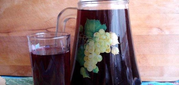 Компот из черники