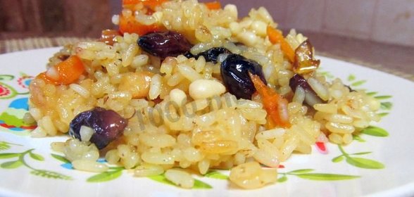 Плов фруктовый