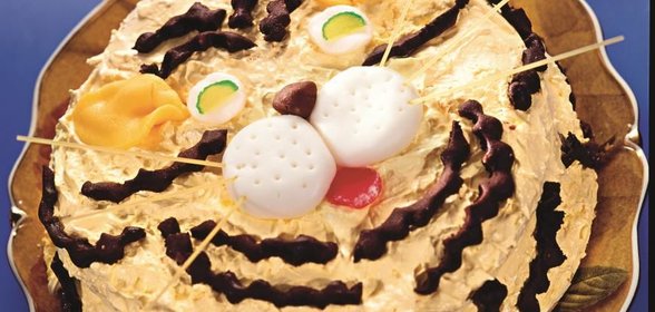 Торт-безе Тигренок