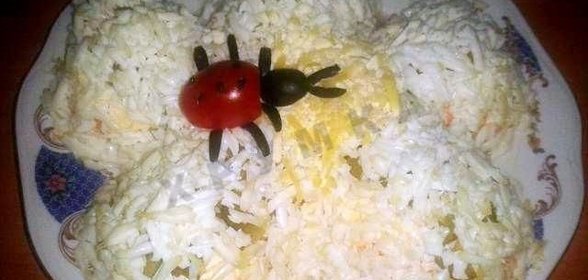 Салат Ромашка