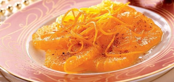 Апельсины в сиропе