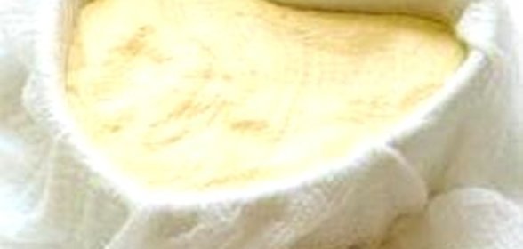 Творожное сердце с ягодами