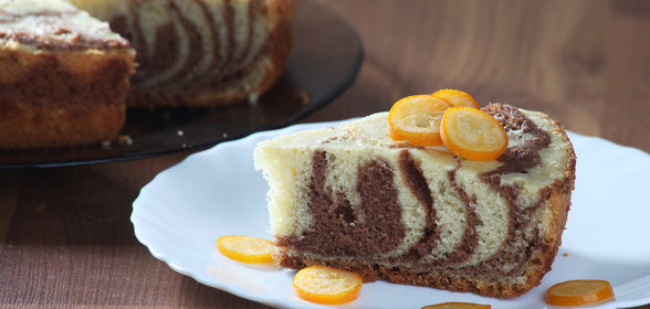 Пирог «Зебра»