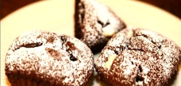 Кофейные маффины с шоколадом