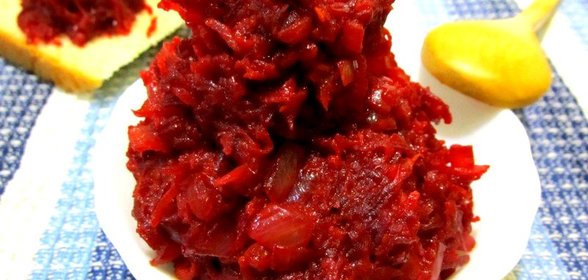 Икра свекольная