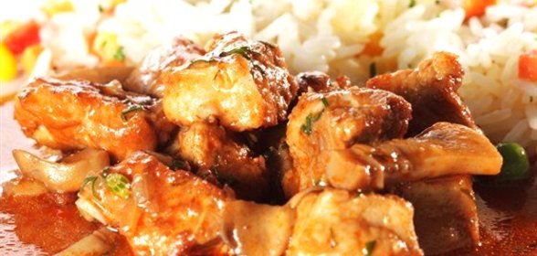 Мясо тушеное по‑арабски