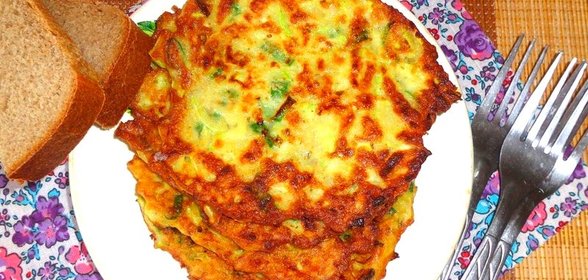 Драники из кабачка