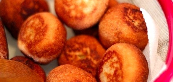 Мандхи-ладду из манной крупы