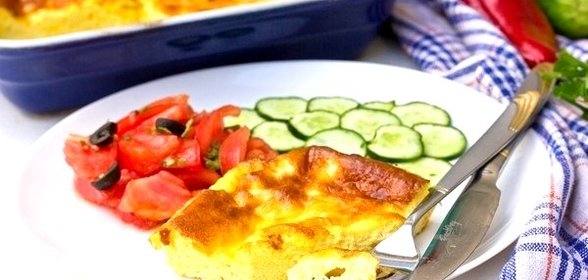 Омлет в духовке