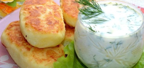 Картофельные котлеты с фаршем в духовке