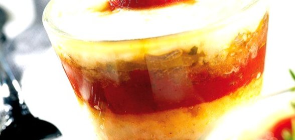 Пастуший пирог из говядины и томатов с орегано