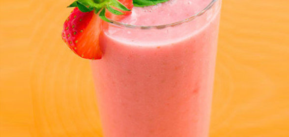 Клубнично–апельсиновый smoothie (смузи)