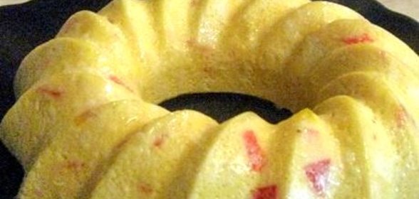 Флан с крабовыми палочками