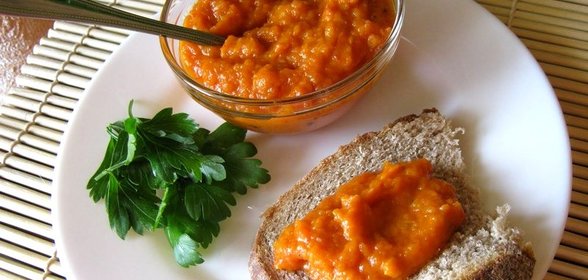 Икра кабачковая обжаренная