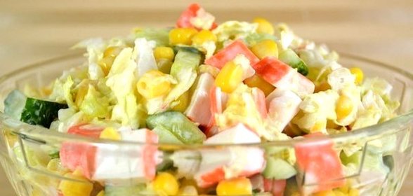 Салат из крабовых палочек