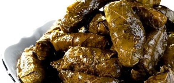 Армянская долма из виноградных листьев