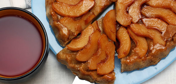 Тарт татен с айвой