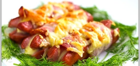 Сосиски в микроволновке