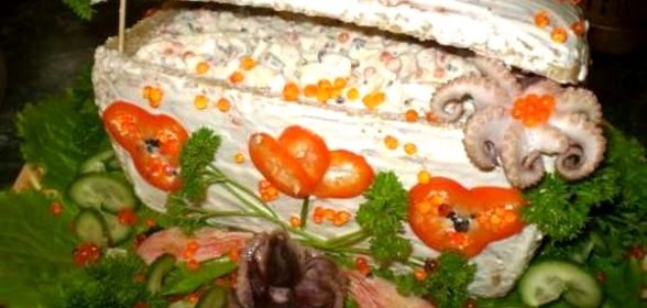 Салат На дне морском