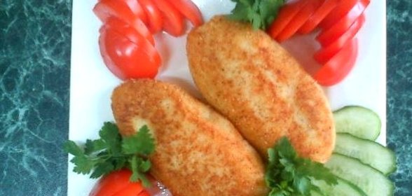 Зразы с мидиями