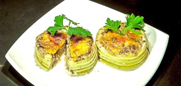 Тарталетки из кабачков