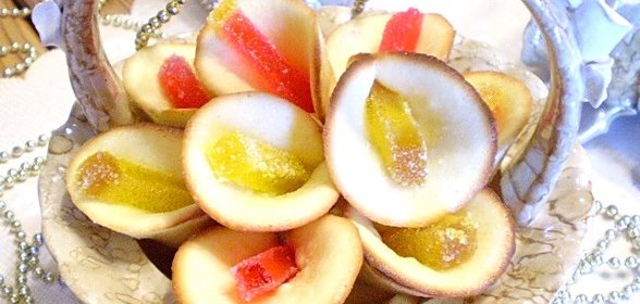 Печенье с мармеладом