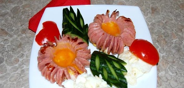 Яичница для любимой