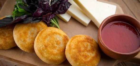 Мчади с сыром сулугуни