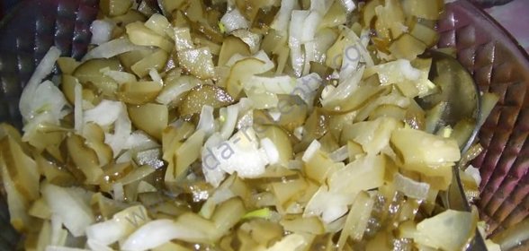 Простой салат Пятиминутка