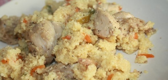 Кускус по-тунисски с курицей и овощами