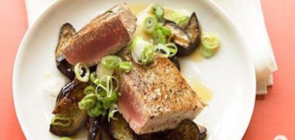 Стейк тунца по-азиатски