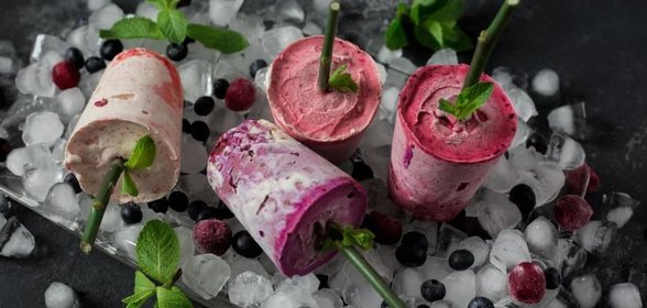 Мороженое Цветочные горшочки