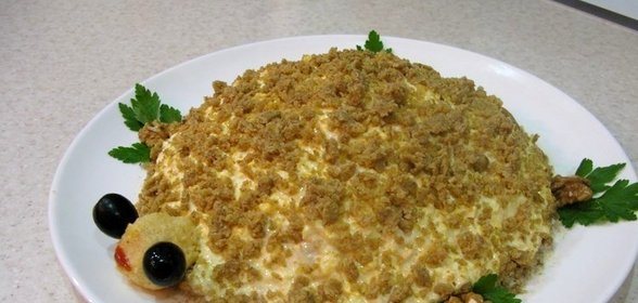 Салат Черепашка