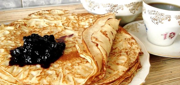 Блины на ряженке тонкие